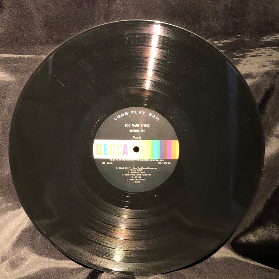 Brenda Lee / Too Many Rivers  LP Decca｜tatsureco｜06