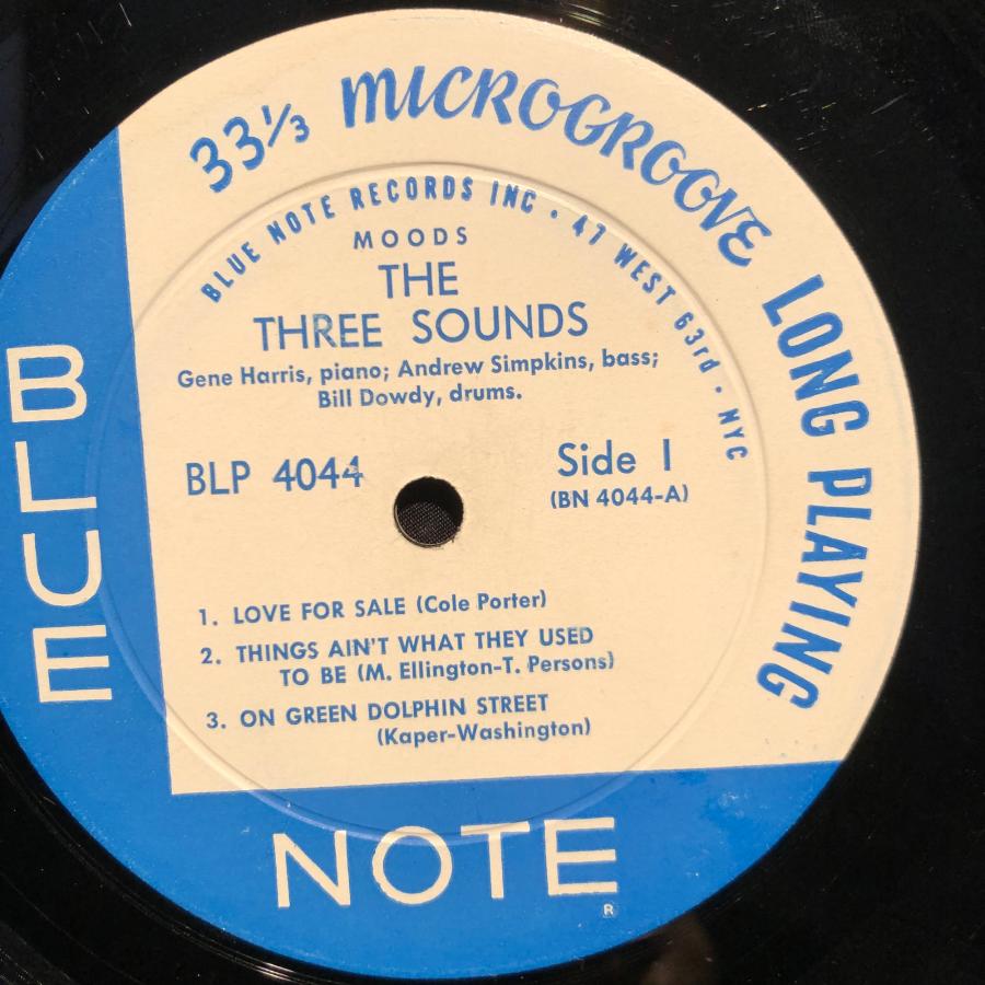 洋楽 The Three Sounds - Moods 4044 LP The Three Sounds / Moods LP Blue Note : tatsuda records - 通販