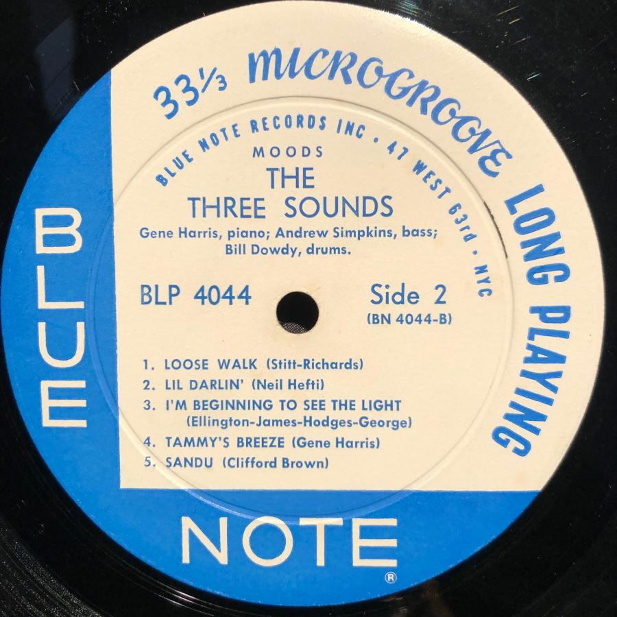 The Three Sounds / Moods LP Blue Note : tatsuda records - 通販
