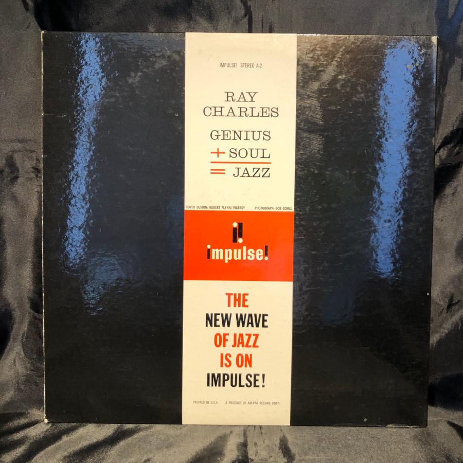 Ray Charles / Genius + Soul = Jazz LP Impulse! : tatsuda records