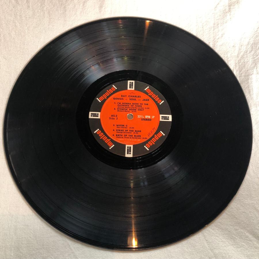 Ray Charles / Genius + Soul = Jazz LP Impulse! : tatsuda records