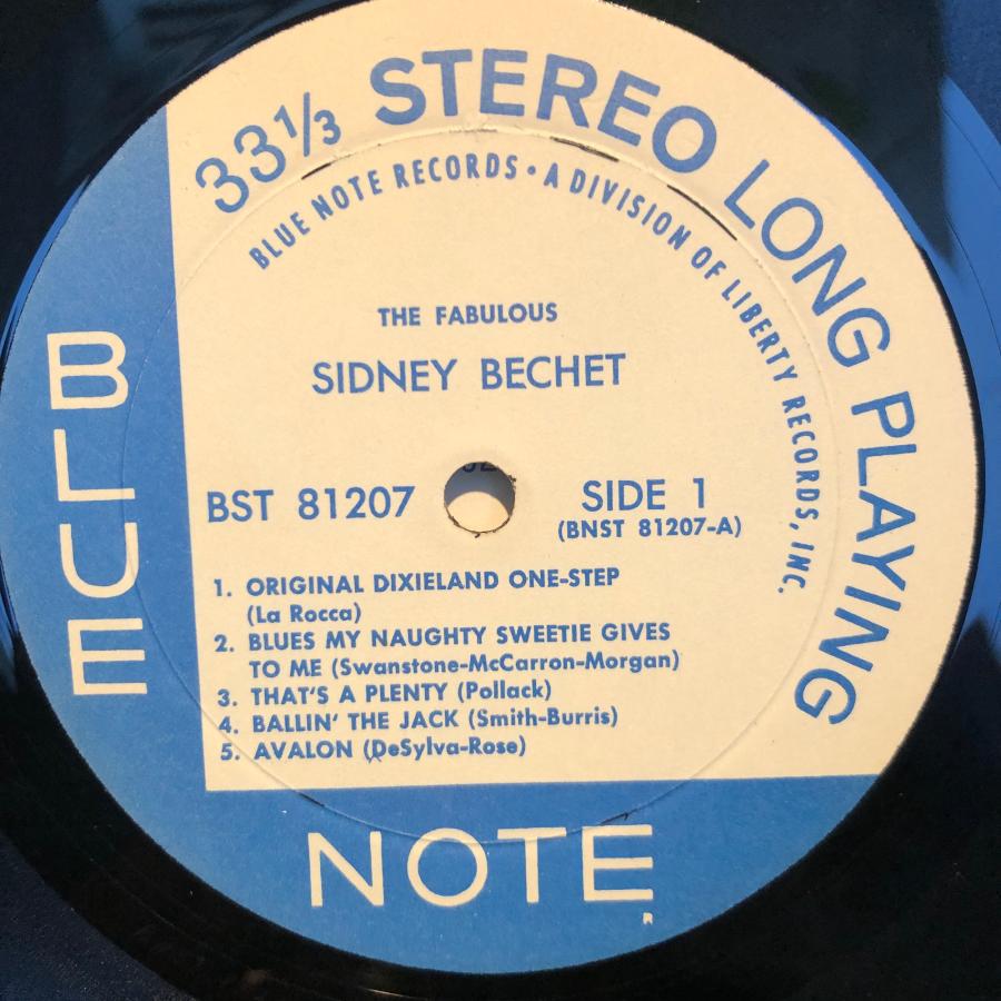 Sidney Bechet / The Fabulous LP Blue Note : tatsuda records - 通販