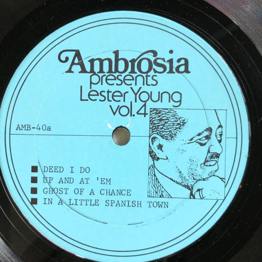 Lester Young / The President Volume Four Of Six LP Ambrosia