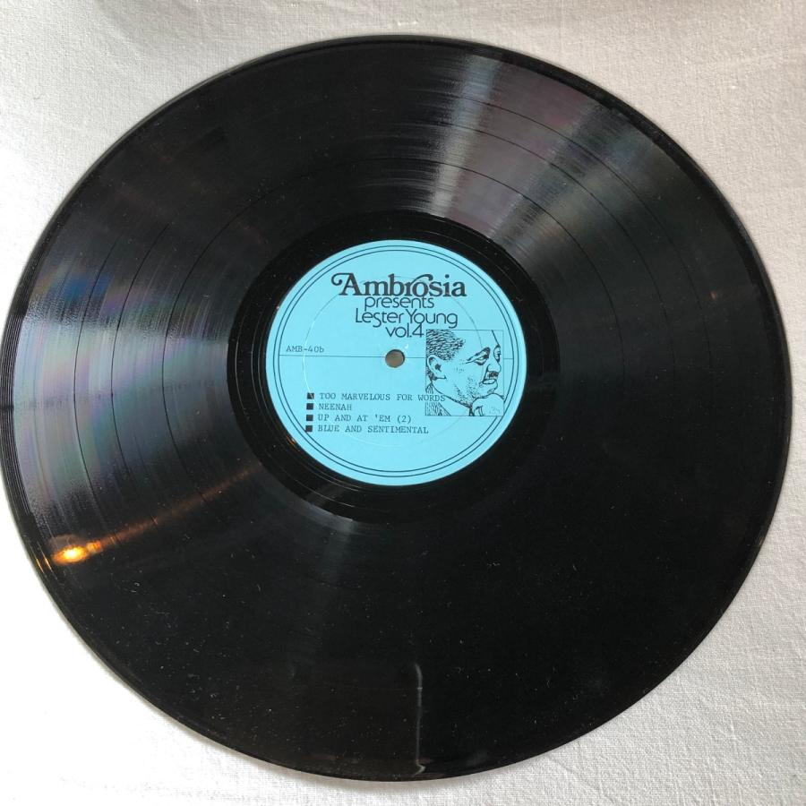 Lester Young / The President Volume Four Of Six LP Ambrosia