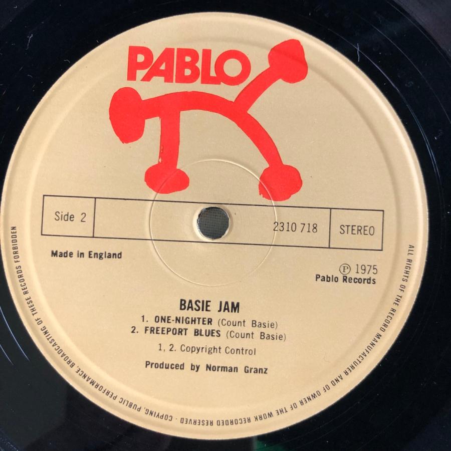 Count Basie / Jam LP Pablo Records : tatsuda records - 通販
