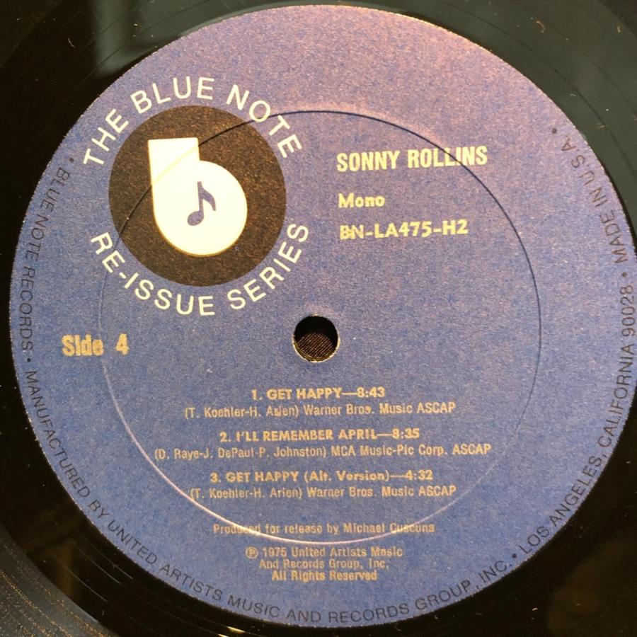 LP Sonny Rollins More From The Vanguard LNJ67014 BLUE NOTE Japan プロモ /00660 LP Sonny Rollins More From The Vanguard LNJ67014 BLUE NOTE