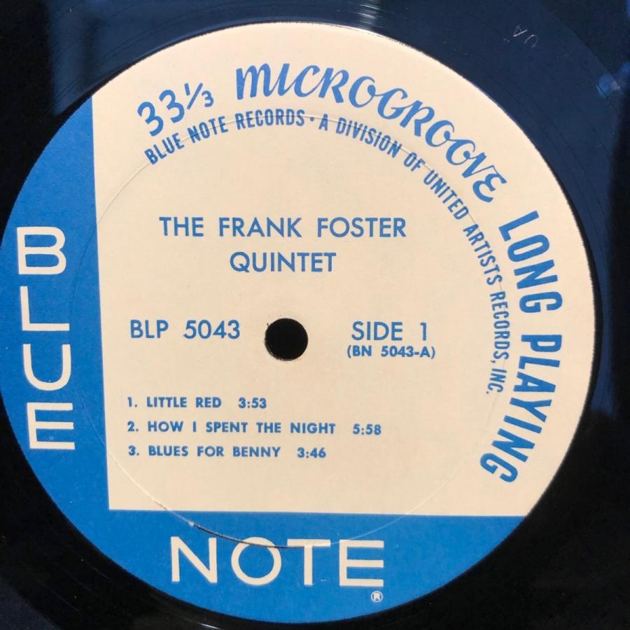 The Frank Foster Quintet New Faces / Sounds: Here Comes 10inch