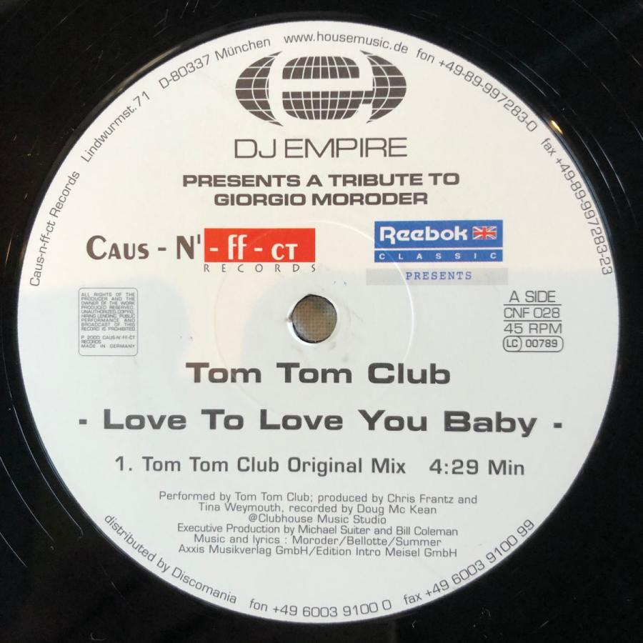 Tom Tom Club / Love To Love You Baby 12inch CausN'ffct Z2229