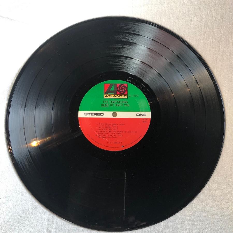 THE TEMPTATIONS / HEAR TO TEMPT YOU LP ATLANTIC : tatsuda records