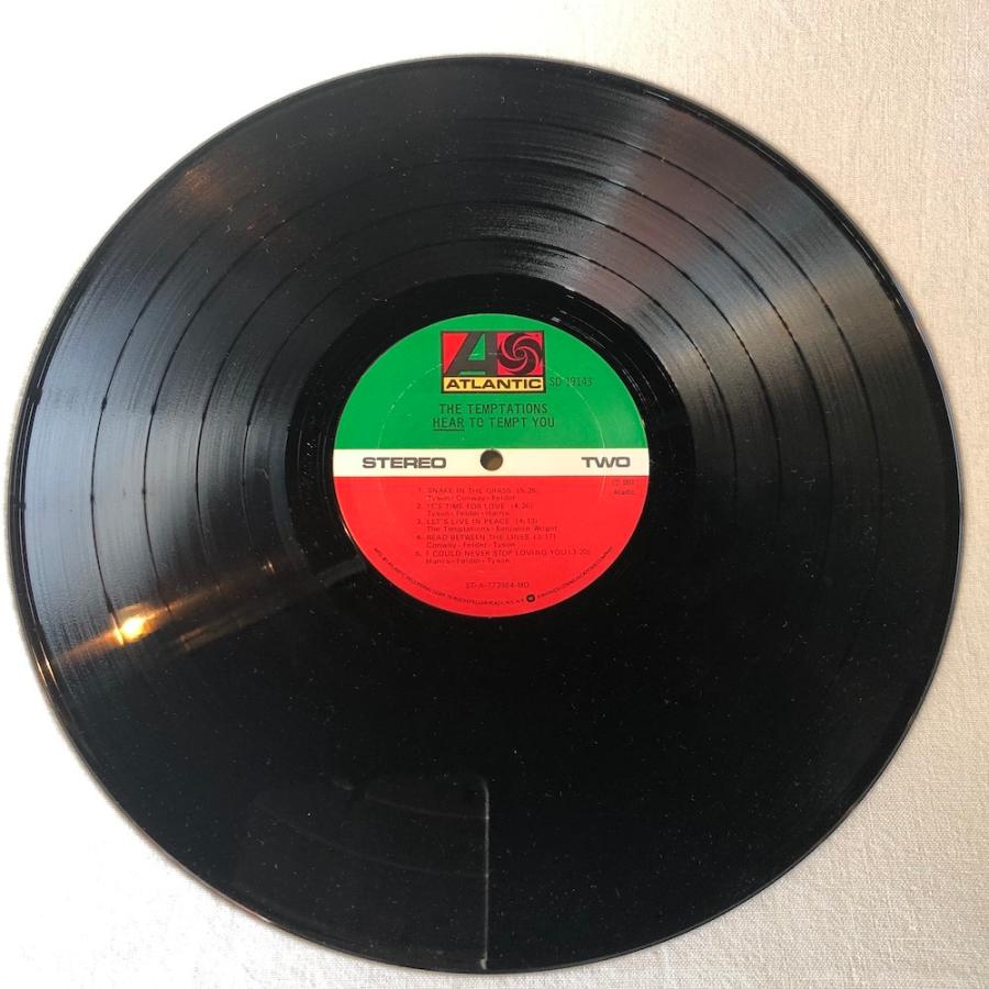 THE TEMPTATIONS / HEAR TO TEMPT YOU LP ATLANTIC : tatsuda records