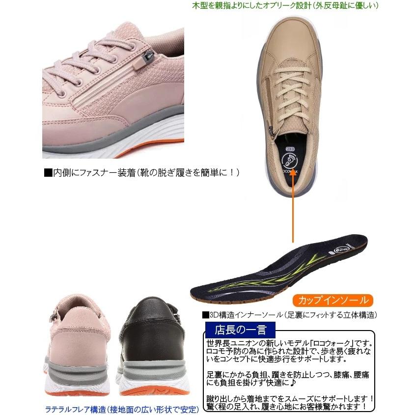 躓き膝痛腰痛ロコモ予防 ロコウォーク 3001 レディースウォーキングシューズ レディーススニーカー ロコモティブシンドローム Locowalk3001 くつ はきもの タツヤ 通販 Yahoo ショッピング