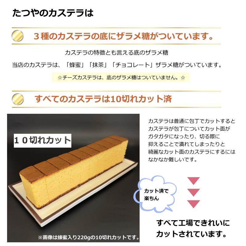 カステラ（蜂蜜入り）220g 長崎土産 定番 : 龍屋本舗 ヤフー