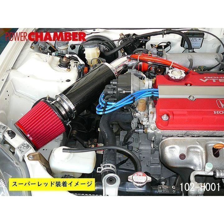 ZERO-1000 シビック印字機Ｒ E・GF-EK9 B16B 1997.8〜2000.8 パワーチャンバー TYPE-2 百貨店赤いこと