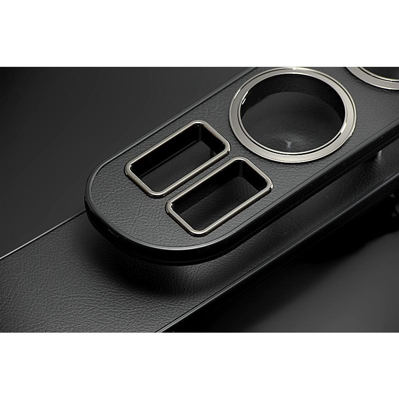 BUSSELL MINI専用フロントナビテーブル レザーブラック BMW ミニ（R56
