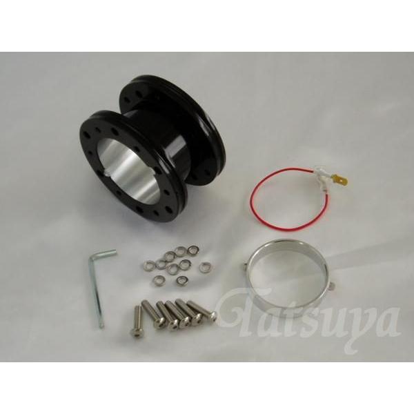 JDM アルミロングボススペーサー 50mm ブラック : TATSUYAヤフー