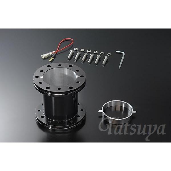 JDM アルミロングボススペーサー 80mm ブラック : TATSUYAヤフー