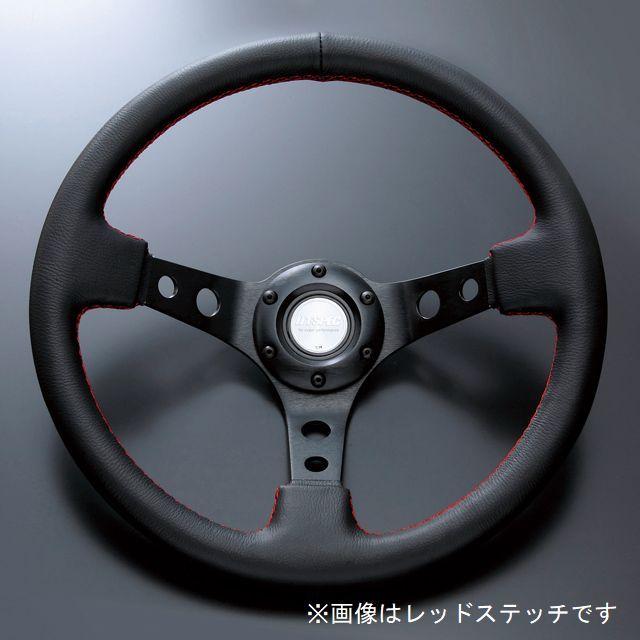 D1SPEC ステアリング DEEP70 33パイ ブラックスポーク/ブラック