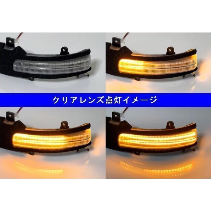 ニッサン デイズ B21W H25.6〜H31.3 シーケンシャルタイプ LEDドアミラーウインカーランプ クリアレンズ 左右1セット｜tatsuyasp｜03