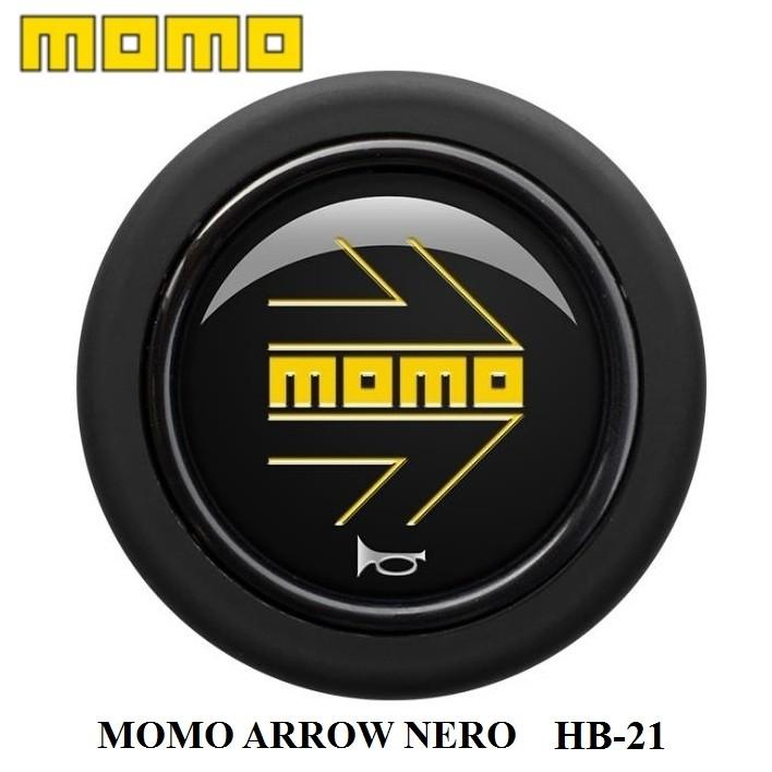 MOMO ホーンボタン HB-21 ARROW NERO（モモアローネロ） センター