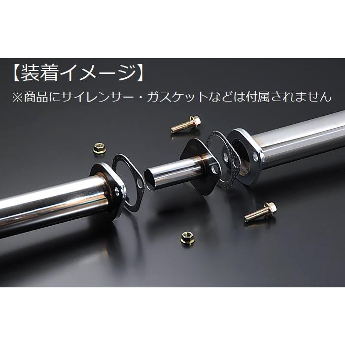 JDM フランジサイレンサー ボルトセット M10 45mm 2個入り SUS304