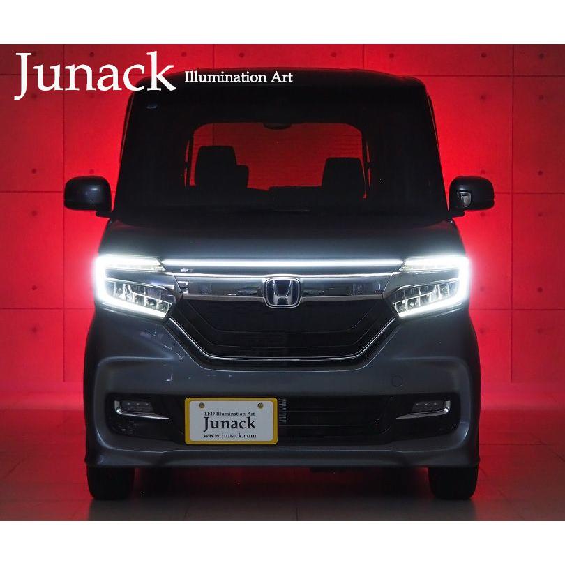 ホンダ N-BOX カスタム JF5 JF6 フロントグリルイルミネーション Junack リ・ザード グリルイルミネーション LZR-GI-H2W N-BOX カスタム