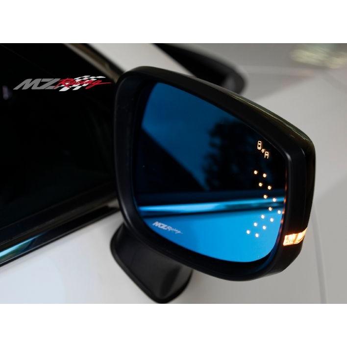 MZRacing マルチファンクションLEDブルーミラー マツダ CX-8 KG系 防眩 