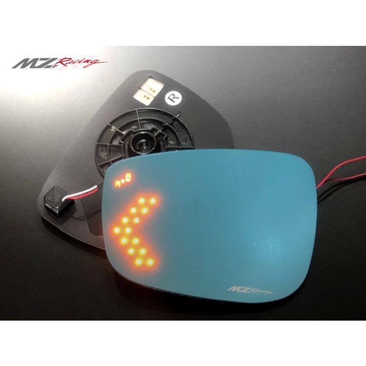 MZRacing マルチファンクションLEDブルーミラー マツダ CX-8 KG系 防眩