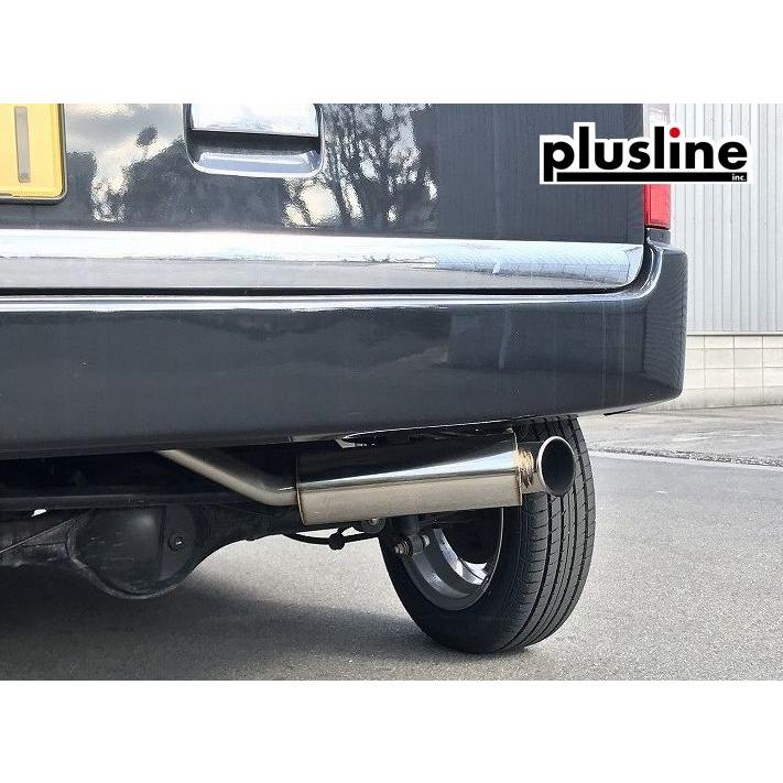 送料無料 Plusline ハイスタイル エブリィワゴン バン Da64w V ターボ車専用車検対応マフラー Na車不可 代引き不可 特殊送料 プラスライン 新品即決 Www Doctor Plan Com