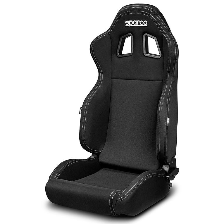 SPARCO リクライニングセミバケットシート R100J ブラックボーダー
