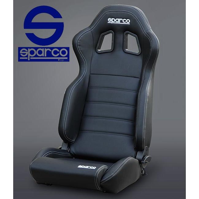 Sparco スパルコ リクライニングセミバケットシート R100 Sky ブラックレザー ブルーステッチ Pvc 代引き不可 Spr100skybl Tatsuyaヤフーショップ 通販 Yahoo ショッピング