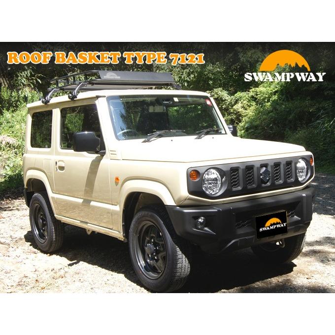 SWAMPWAY 汎用大屋根提げ篭/大屋根仕合わせ 手あい7121 エクステンションバー属する（長さ2座標軸自然調整能力のある） ※代引っ張ること不可 車、バイク、自転車-自動車-ルーフボックス、キャリア