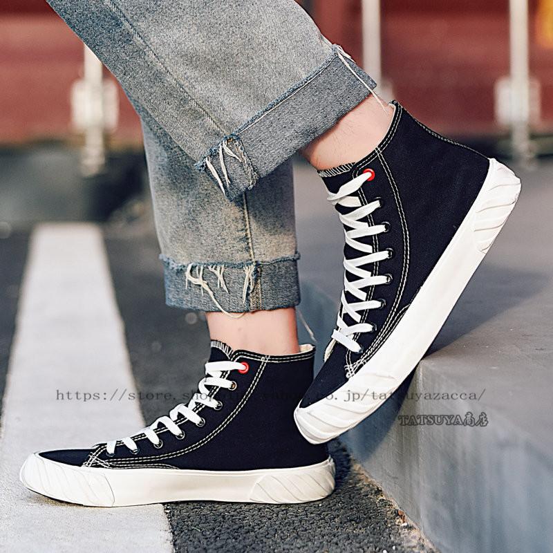 スニーカー メンズ ハイカットスニーカー メンズスニーカー カジュアルシューズ ハイカ ット キャンバス メンズシューズ 定番 靴 春夏秋 新作 21litbx0023 Tatsuya商店 通販 Yahoo ショッピング