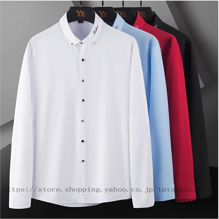 シャツ メンズ 長袖 ボタンダウン 原宿系 カジュアル 春 夏人気 ビジネス 白シャツ 無地 トップス おしゃれ 制服 21litchen0007 Tatsuya商店 通販 Yahoo ショッピング