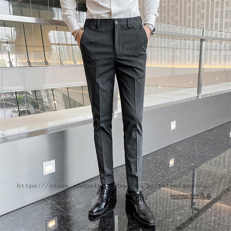 スラックス メンズパンツ ロングパンツ 仕事 着痩せ カジュアル 日常感 スリム ビジネス 家庭洗濯代 30代 英倫風 ビジネス洋服 高品質新作 父の日 21litkuzi0251 Tatsuya商店 通販 Yahoo ショッピング