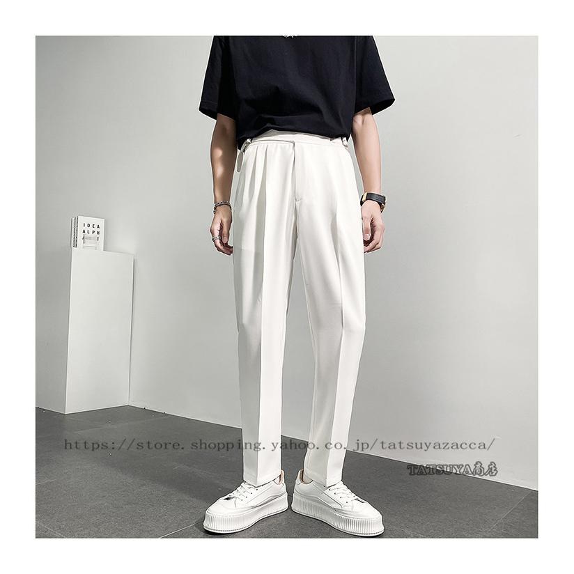 デーパートパンツ スラックス メンズ ズボン ゆったり ファッション 人気 カジュアル 体型カバー 通勤通学 韓国ファッション 秋冬 新作 21litkuzi0284 Tatsuya商店 通販 Yahoo ショッピング