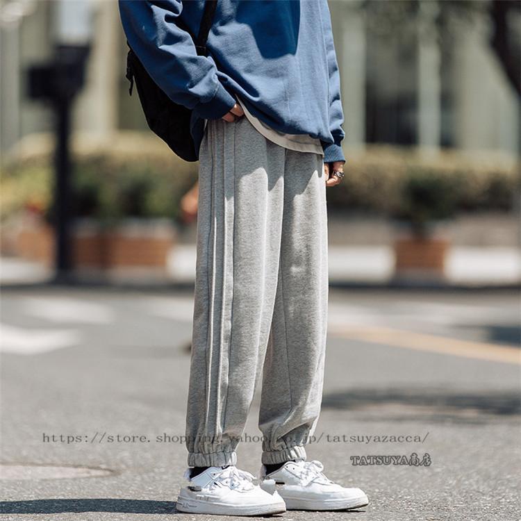 ジョガーパンツ メンズパンツ 無地 ワイドパンツ ズボン ゆったり ファッション 運動会人気 カジュアル 体型カバー 学院風 秋冬 新作 21litkuzi0362 Tatsuya商店 通販 Yahoo ショッピング
