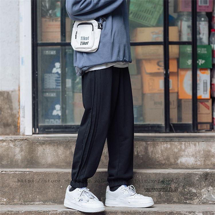 ジョガーパンツ メンズパンツ 無地 ワイドパンツ ズボン ゆったり ファッション 運動会人気 カジュアル 体型カバー 学院風 秋冬 新作 21litkuzi0362 Tatsuya商店 通販 Yahoo ショッピング