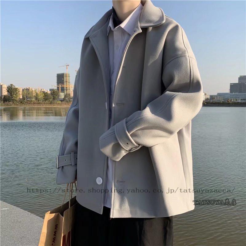 チェスターコート メンズ ダッフルコート メルトンコート ビッグシルエット 通勤 ビジネスコート アウトドア 秋冬 アウター メンズコート 韓国ファッション 21litmf0147 Tatsuya商店 通販 Yahoo ショッピング