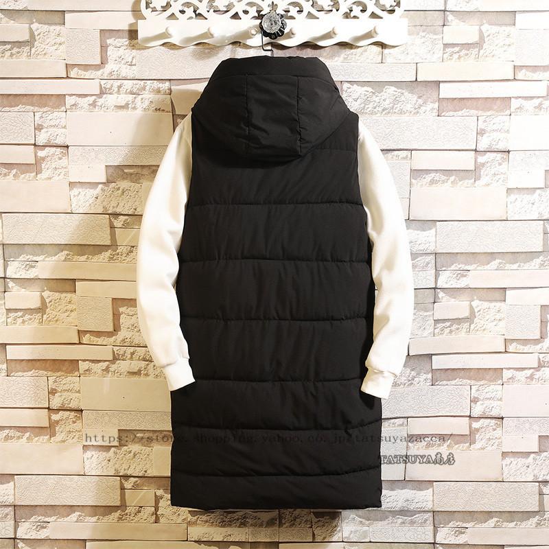 ダウンベスト メンズ アウター ジャケット ジレ チョッキ ノースリーブ ベスト ロング丈 中綿ベスト 新作 袖なしコート 防寒着 日本全国送料無料 ベスト
