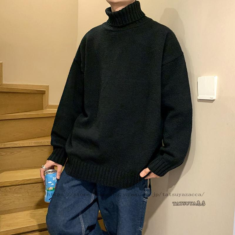 メンズ タートルネックセーター ニット セーター 冬 秋 無地 シンプル インナー メンズファッション ビジネス 高品質 オフィス 長袖 男性 21litmmy0066 Tatsuya商店 通販 Yahoo ショッピング