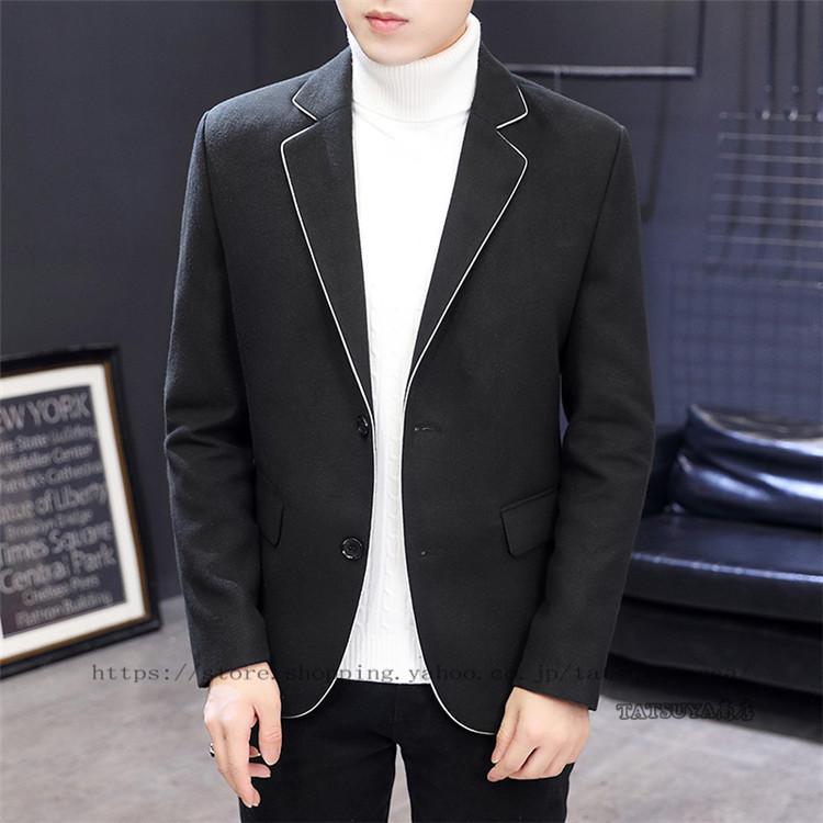 ブレザー メンズファッション 無地 ファッション カジュアル テーラードジャケット ジャケット コーデ 秋冬 カジュアルスーツ 洋服 かっこいい 韓国風 21litxifu0158 Tatsuya商店 通販 Yahoo ショッピング