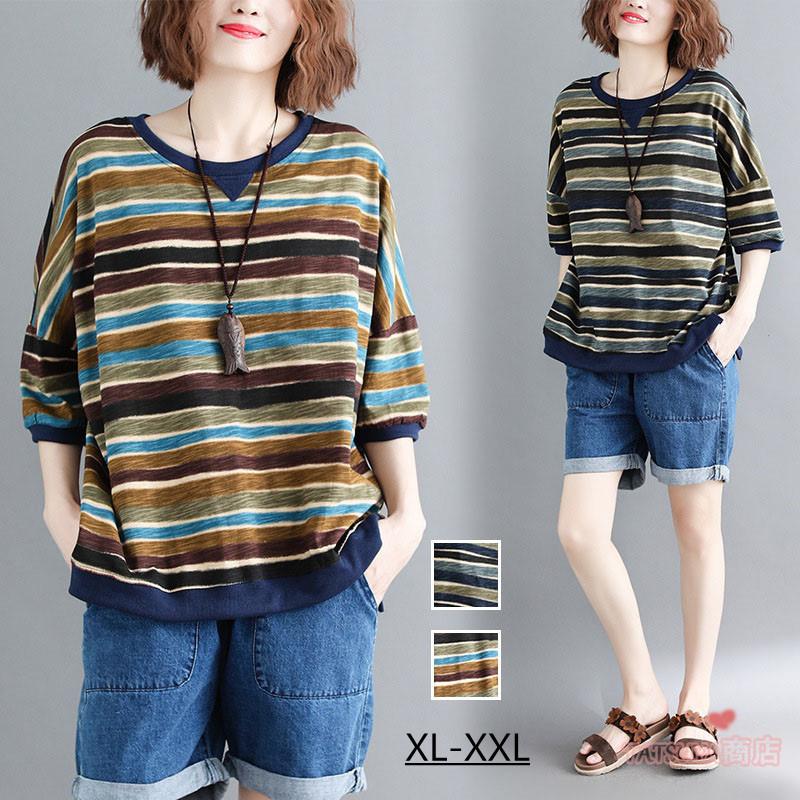 半袖tシャツ ストライプ柄 Tシャツ プルオーバー トップス カットソー フォーマル レディース ファッション 通学 通勤 オフィス カジュアル 代 30代 永遠の定番モデル