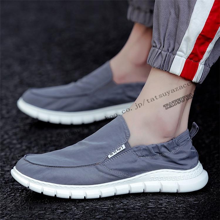 デッキシューズ メンズスニーカー スリッポン おしゃれ カジュアルシューズ 歩きやすい 幅広 疲れにくい Xq Tatsuya商店 通販 Yahoo ショッピング