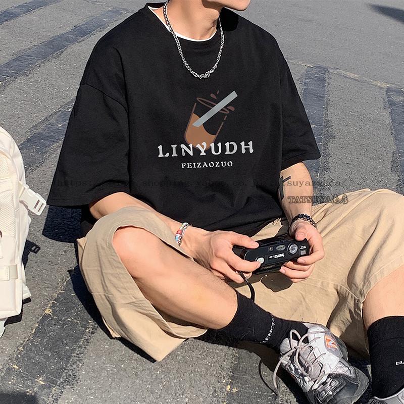 高価値 カッコイイ オシャレ 韓国ファッション カップル 夫婦 ユニセックス ペア服 レディース メンズ 半袖 ファッション 恋人 大学生 40代 30代 代 半分丈 半袖 カラー ダークグレー Www We Job Com