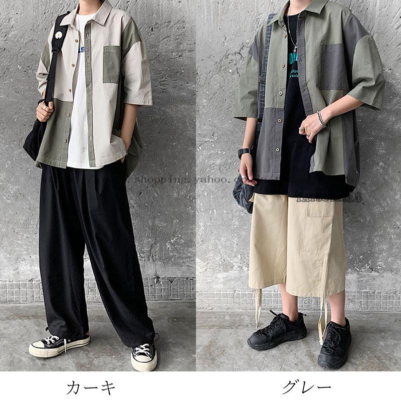 メンズファッション メンズ 10代 代 30代 おしゃれ カジュアルシャツ トップス ビジネス ホンコンファッション 半袖シャツ 夏 薄手 通勤 通学 開襟シャツ 6周年記念イベントが 半袖シャツ