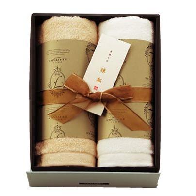 愛媛特産品・藤高プレミアム フェイスタオル(2P) 引出物・内祝いに最適 | 