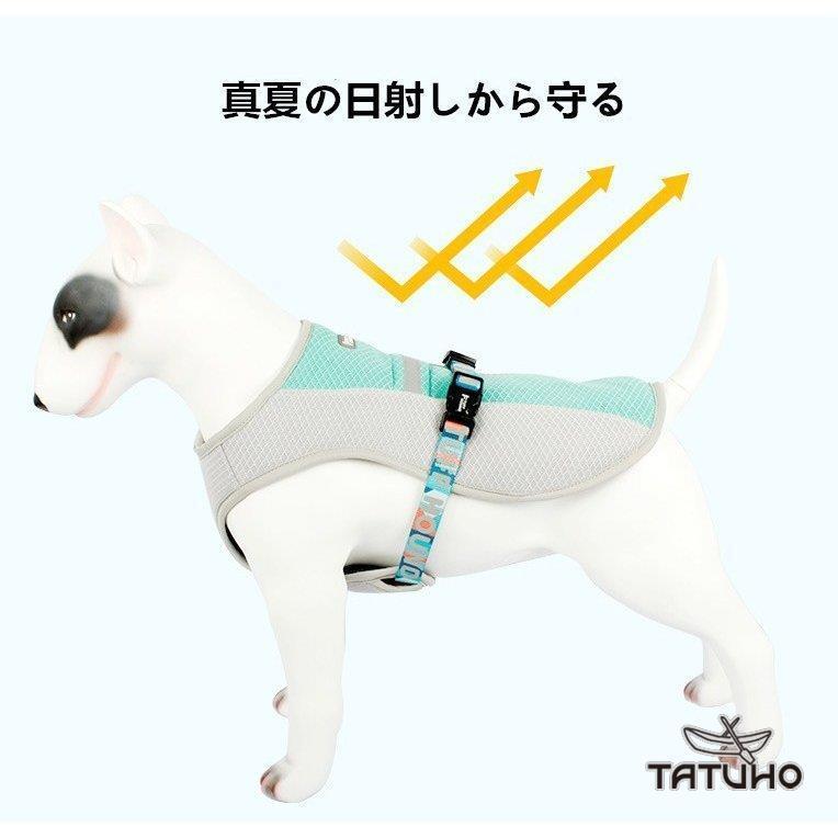 早割クーポン 犬用 クールベスト 冷感 冷却 Coolベスト お散歩用 熱中症対策グッズ 程よい ひんやり感 涼しい S M Discoversvg Com