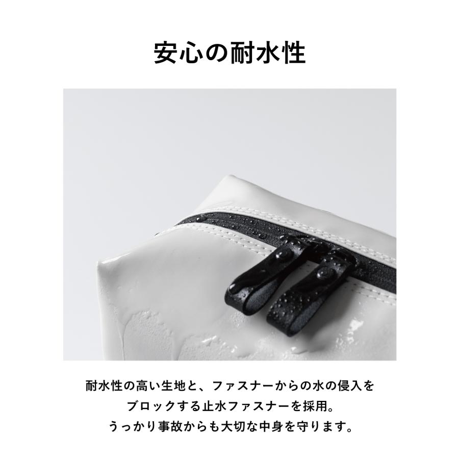 ポーチ 小物入れ メンズ ガジェット 収納 防水 大容量 コンパクト