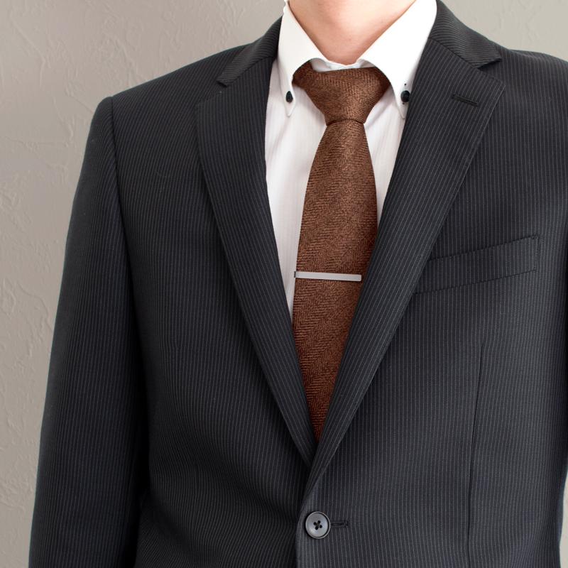 ネクタイピン 名入れ メンズ おしゃれ 日本製 ブランド リン青銅製 新