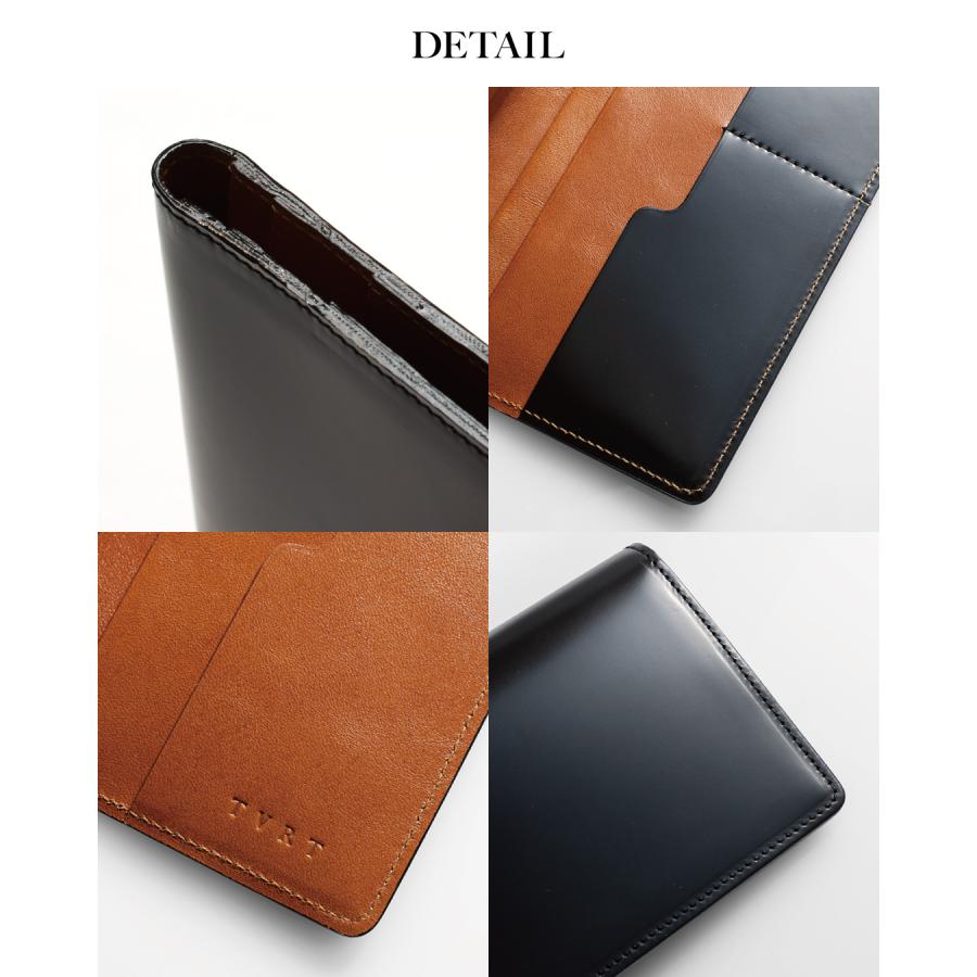 コードバン 長財布 日本製 薄い メンズ 革 本革 カード収納 おしゃれ
